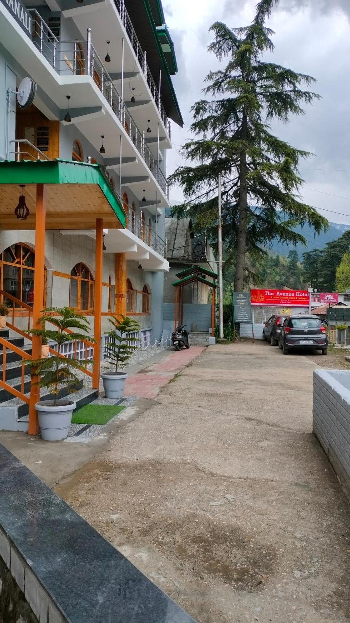 The Avenue Hotel , Manali A River Side Hotel Εξωτερικό φωτογραφία